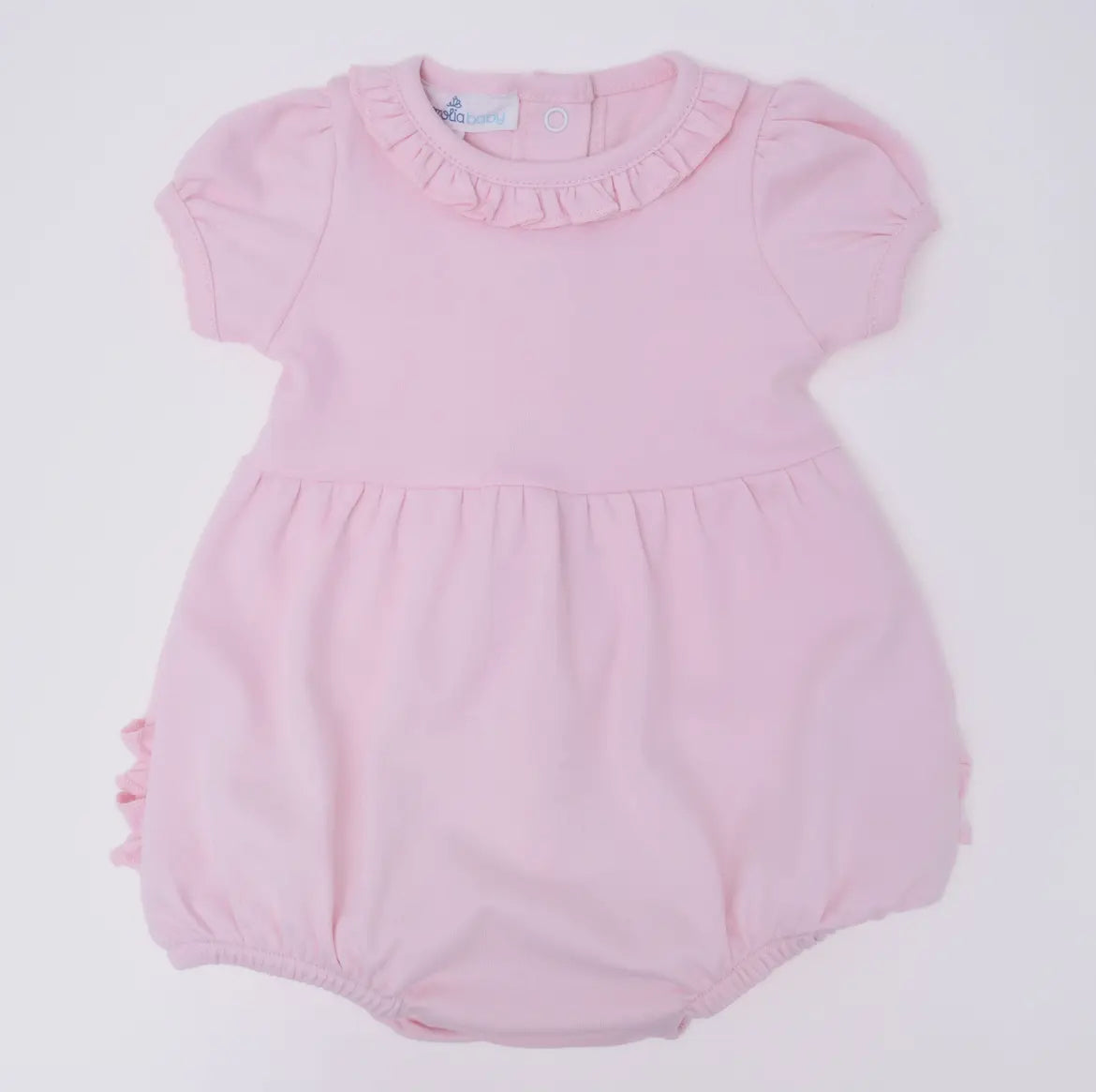 Magnolia Baby Essentials Solid Ruffle Bubble - Pink