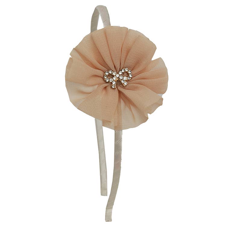 Rhinestone Bow Headband