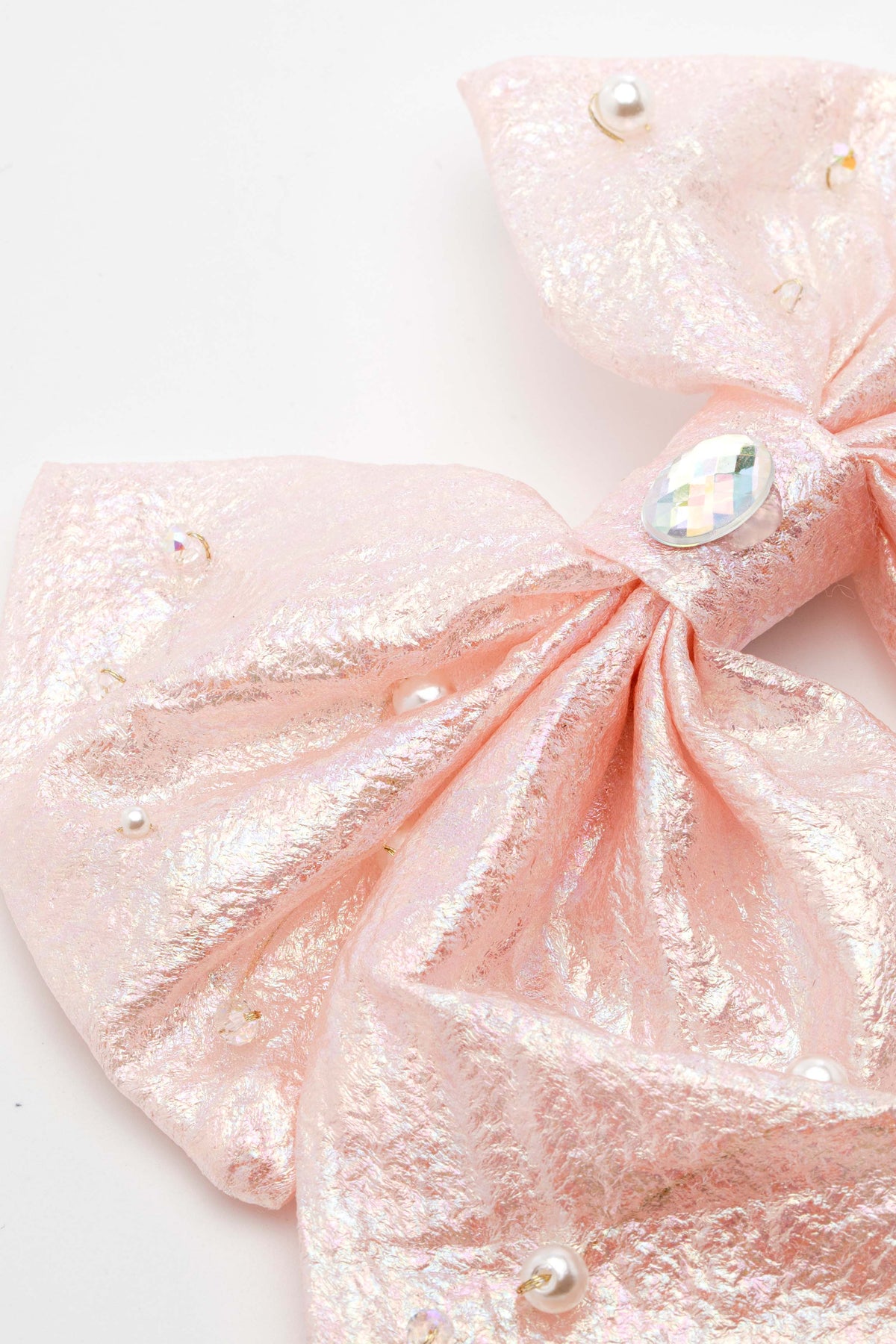 Rhinestone Bow Toddler Headband