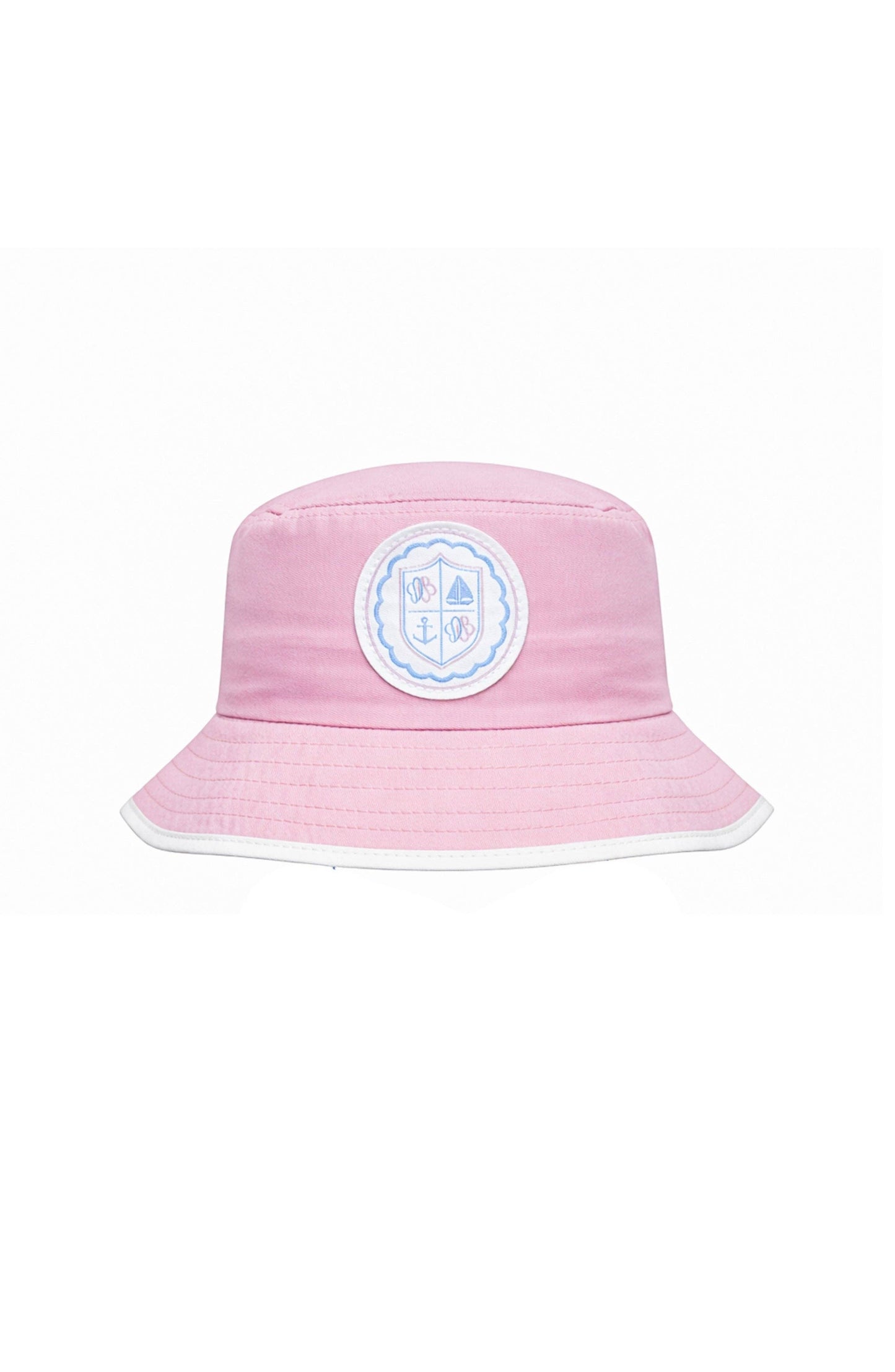 Coastal Crest Bucket Hat, Pink