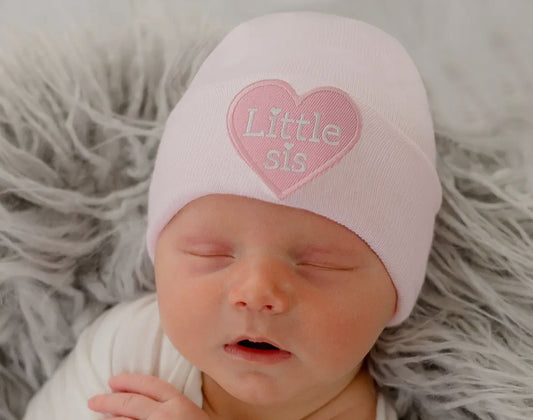 Little Sis or Bro Heart Patch White
Hospital Hat