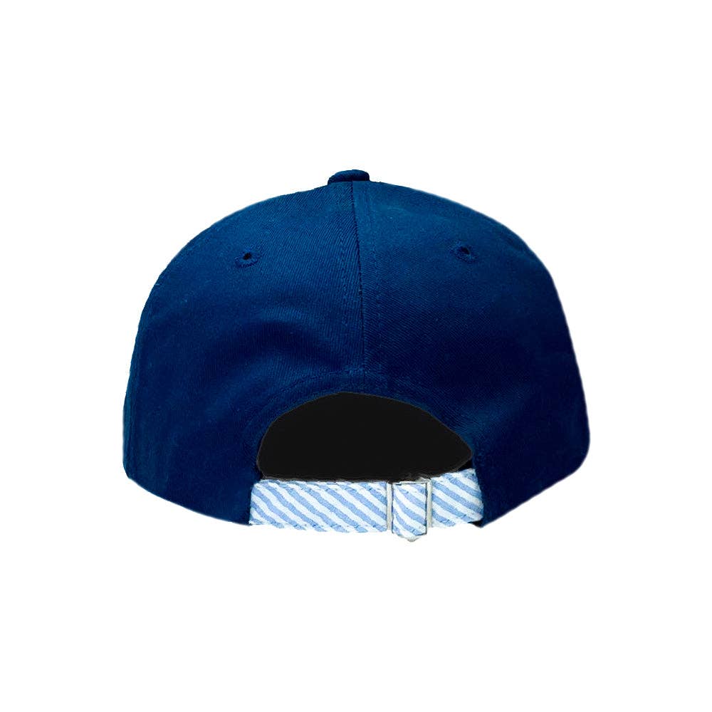 Bits &  Bows •Shark Baseball Hat