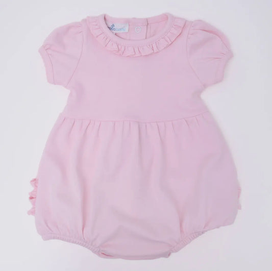 Magnolia Baby Essentials Solid Ruffle Bubble - Pink