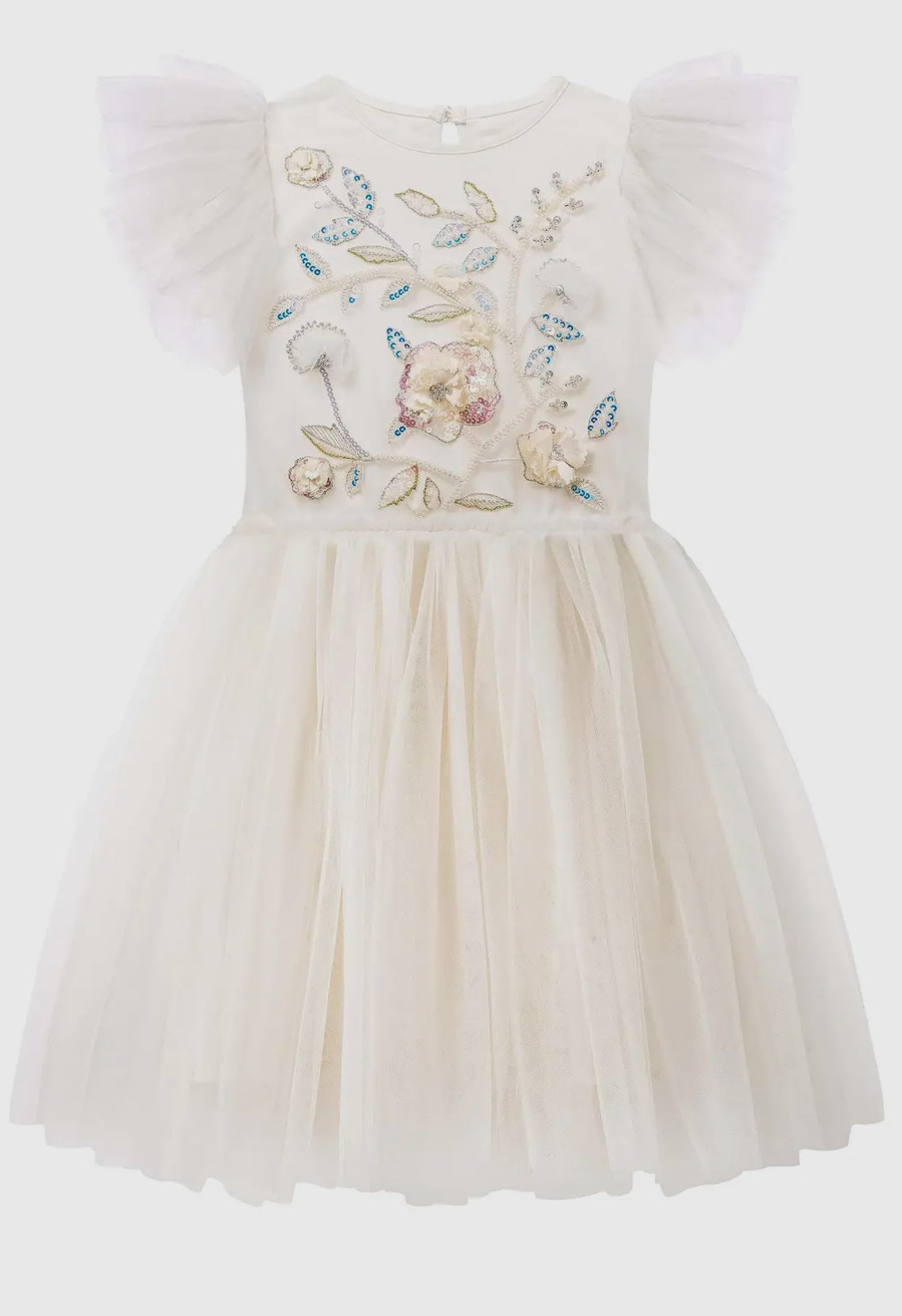 Tutuland •Embroidered Lace Flower Fairy
Wedding Flower Girl Dress