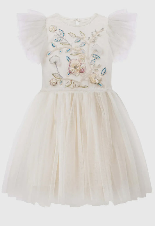 Tutuland •Embroidered Lace Flower Fairy
Wedding Flower Girl Dress