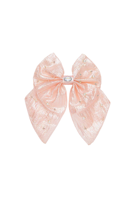 Rhinestone Bow Toddler Headband